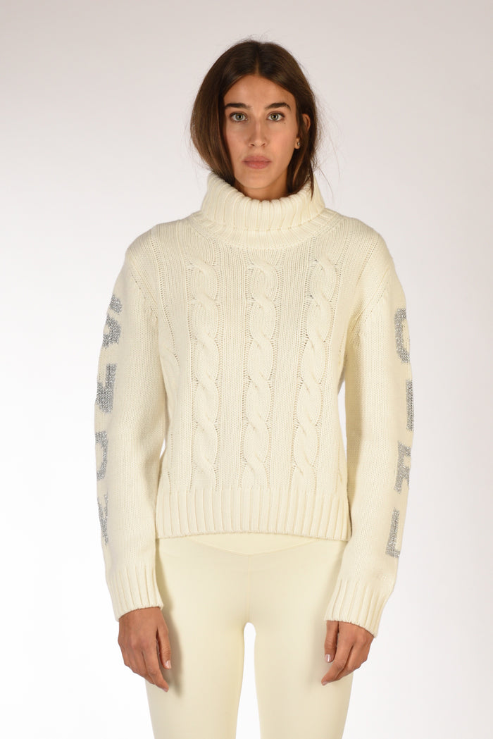 Mc2 Saint Barth Maglia Adler Bianco Naturale Donna - 2