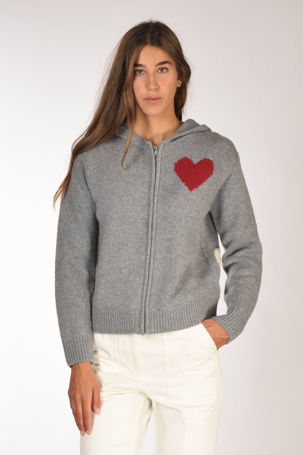 Mc2 Saint Barth Maglia Kyla Grigio Donna