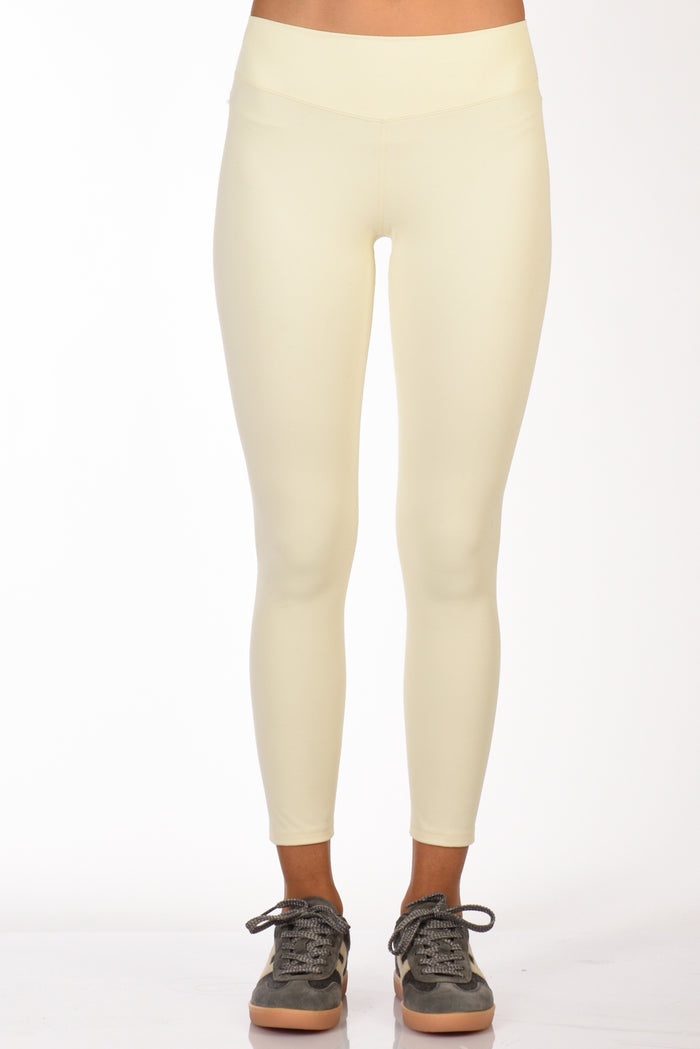 Mc2 Saint Barth Leggings Bianco Naturale Donna - 3