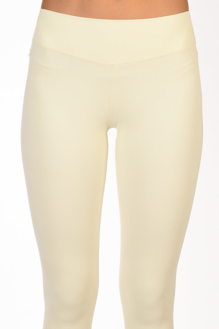 Mc2 Saint Barth Leggings Bianco Naturale Donna - 4