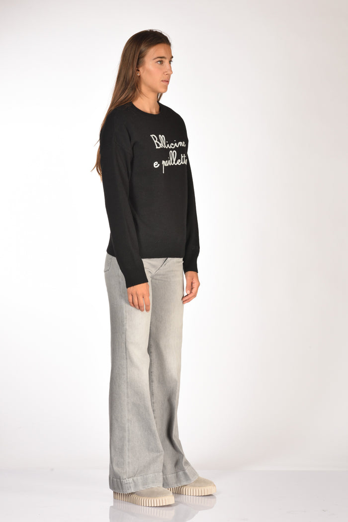 Mc2 Saint Barth Maglia Tessa Nero Donna - 4