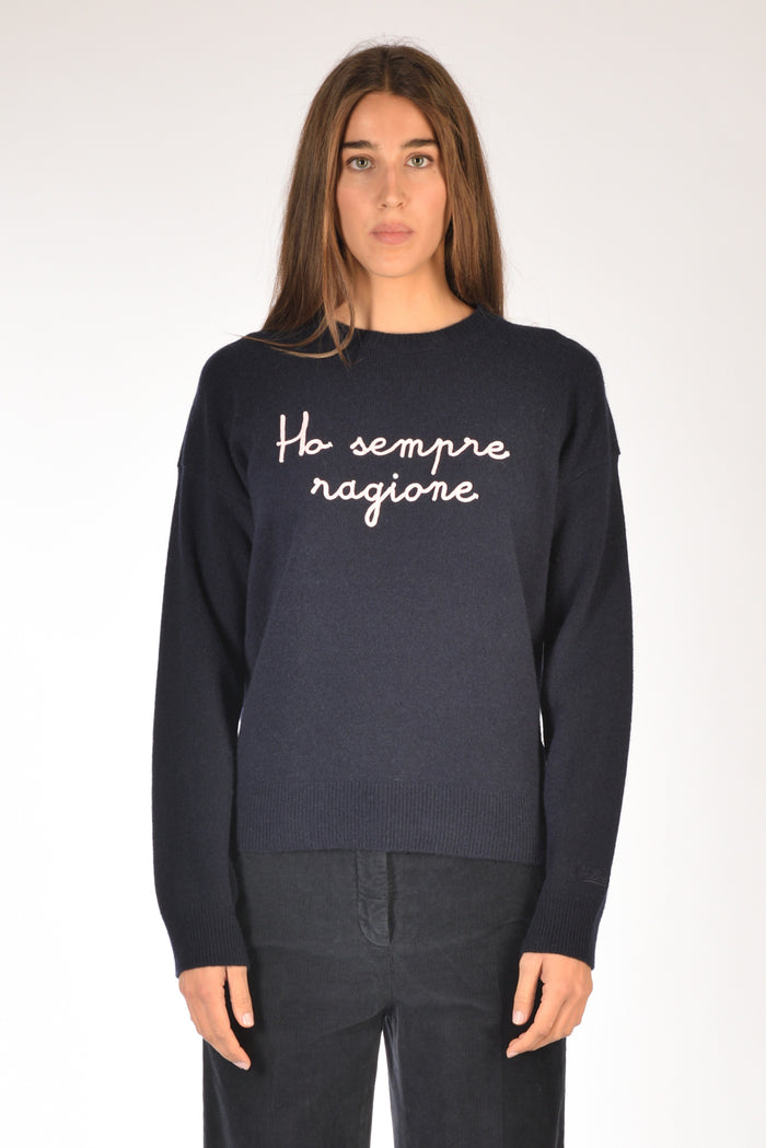 Mc2 Saint Barth Maglia Tessa Blu Donna - 2