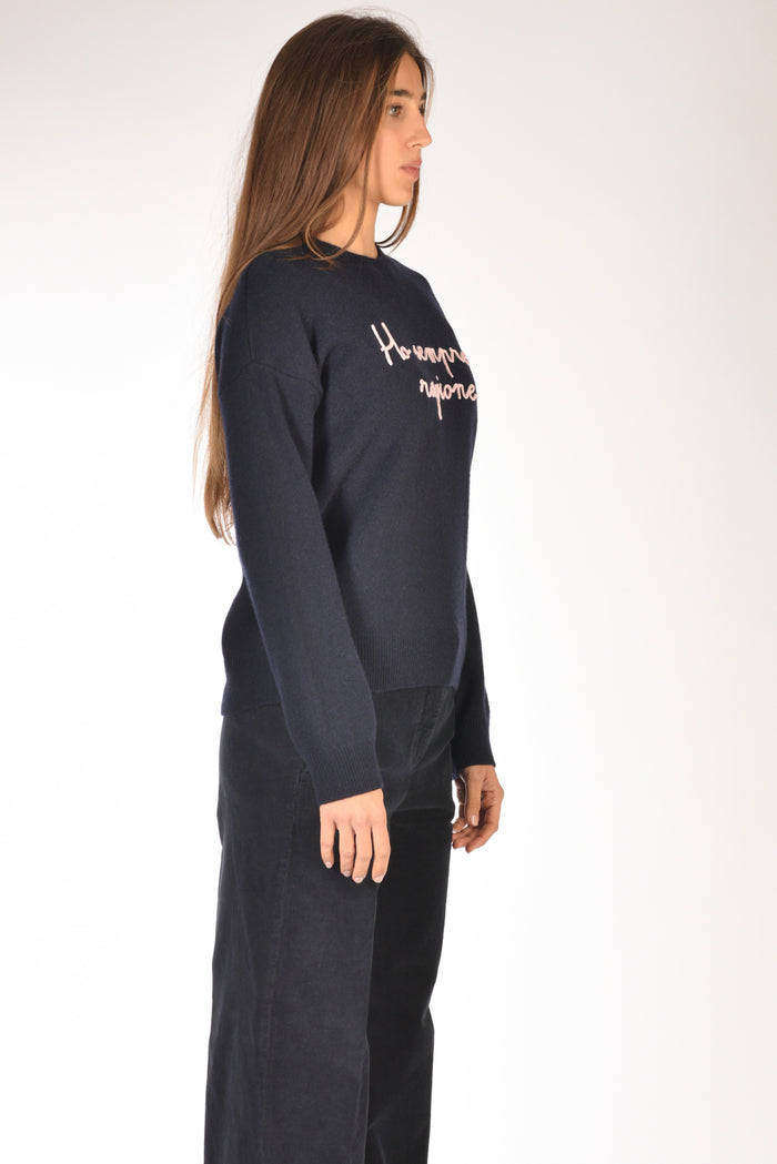 Mc2 Saint Barth Maglia Tessa Blu Donna - 4