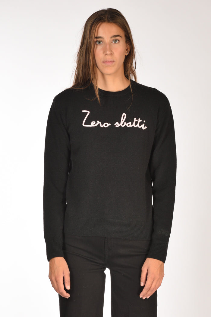 Mc2 Saint Barth Maglia New Queen Nero Donna - 2