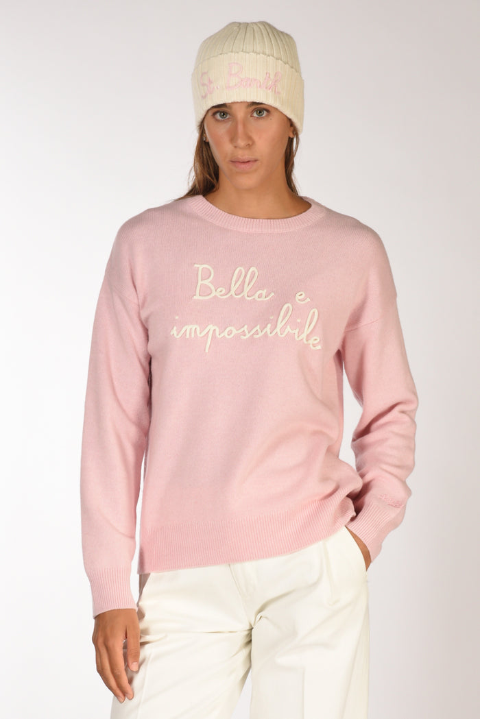 Mc2 Saint Barth Maglia Tessa Rosa Donna - 1