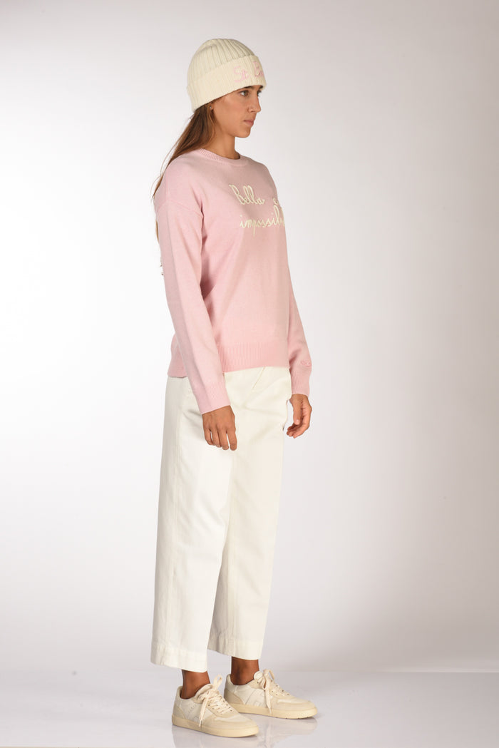Mc2 Saint Barth Maglia Tessa Rosa Donna - 4