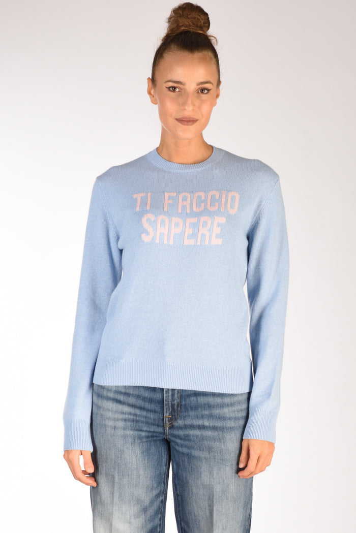 Mc2 Saint Barth Maglia New Queen Azzurro Donna - 2