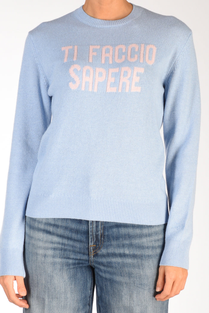 Mc2 Saint Barth Maglia New Queen Azzurro Donna - 3