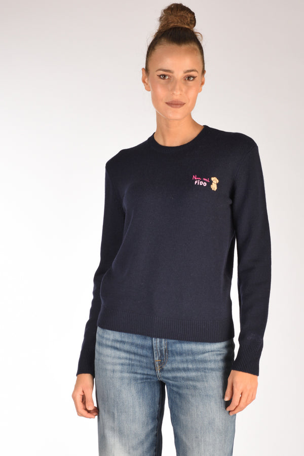 Mc2 Saint Barth Maglia New Queen Blu Donna-2