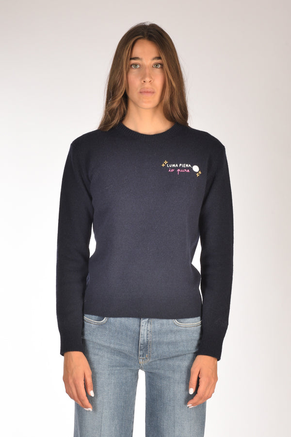Mc2 Saint Barth Maglia New Queen Blu Donna-2