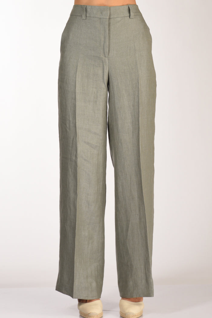 Incotex Slowear Pantalone Neera Verde Salvia Donna - 3