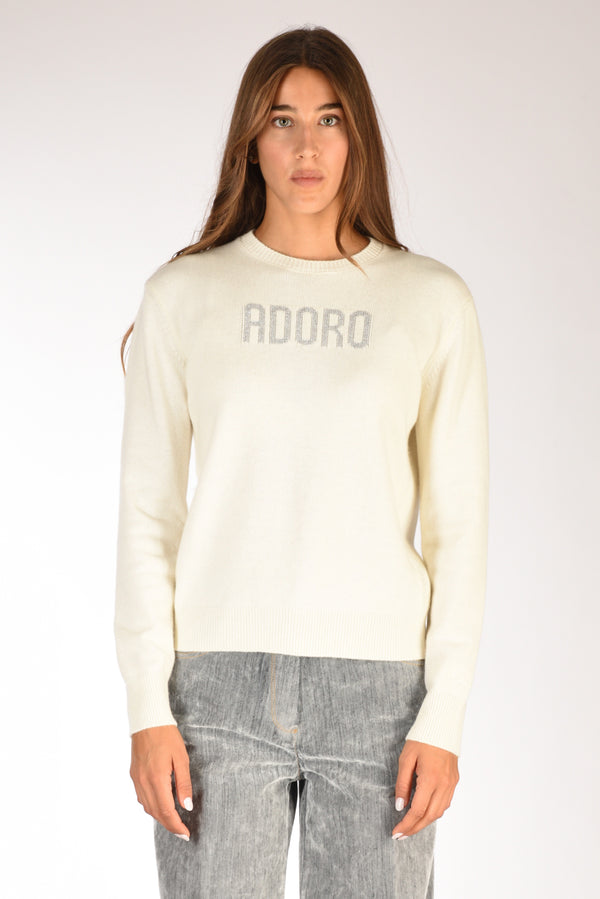 Mc2 Saint Barth Maglia New Queen Bianco Naturale Donna-2