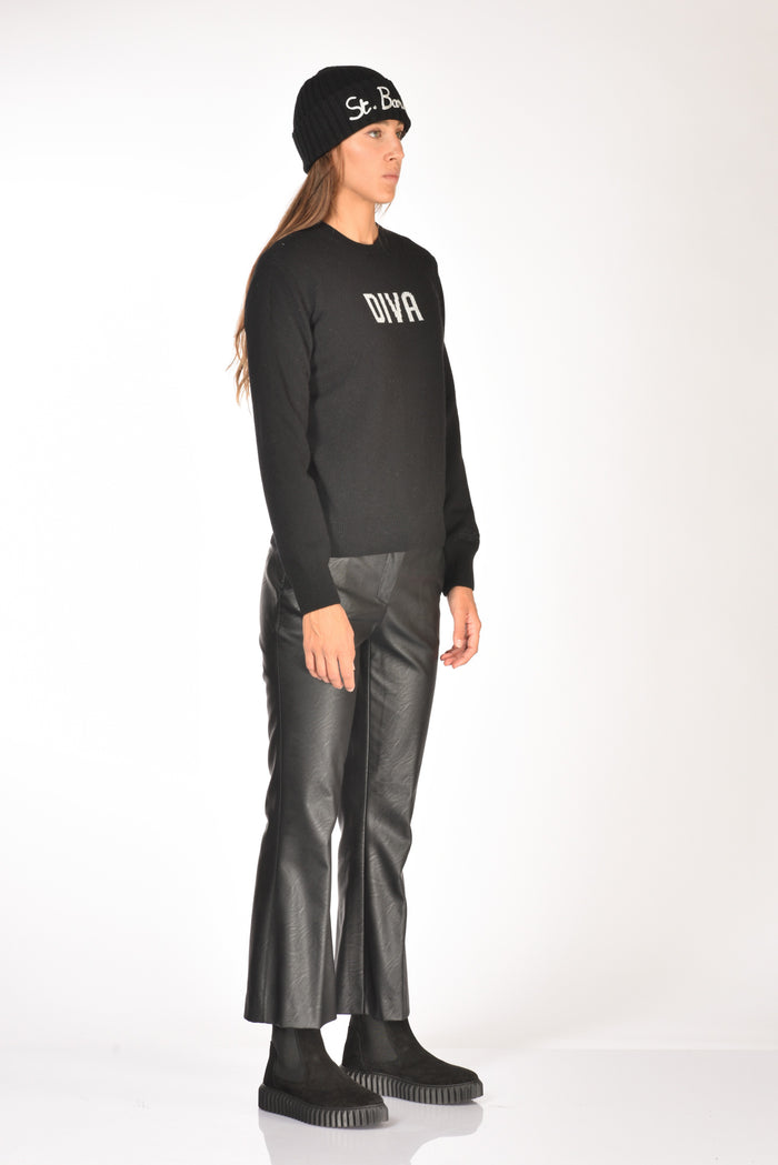 Mc2 Saint Barth Maglia New Queen Nero Donna - 4