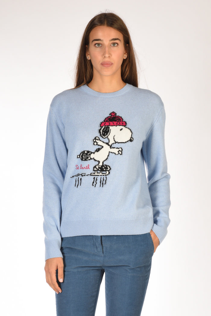 Mc2 Saint Barth Maglia New Queen Azzurro Donna - 1