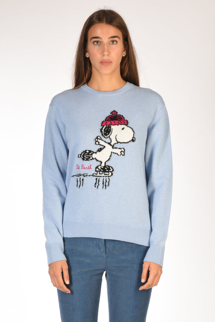Mc2 Saint Barth Maglia New Queen Azzurro Donna - 2