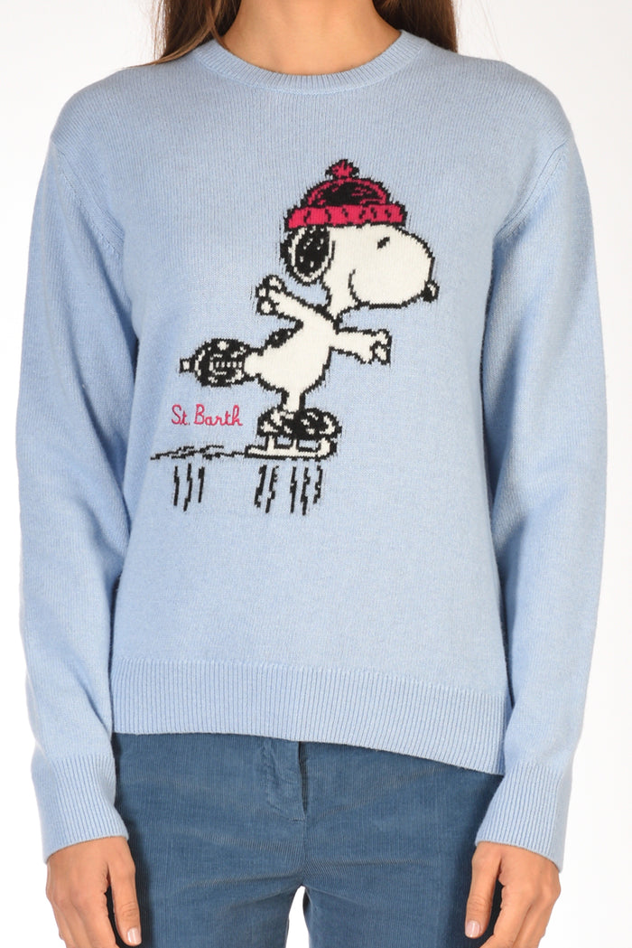 Mc2 Saint Barth Maglia New Queen Azzurro Donna - 3
