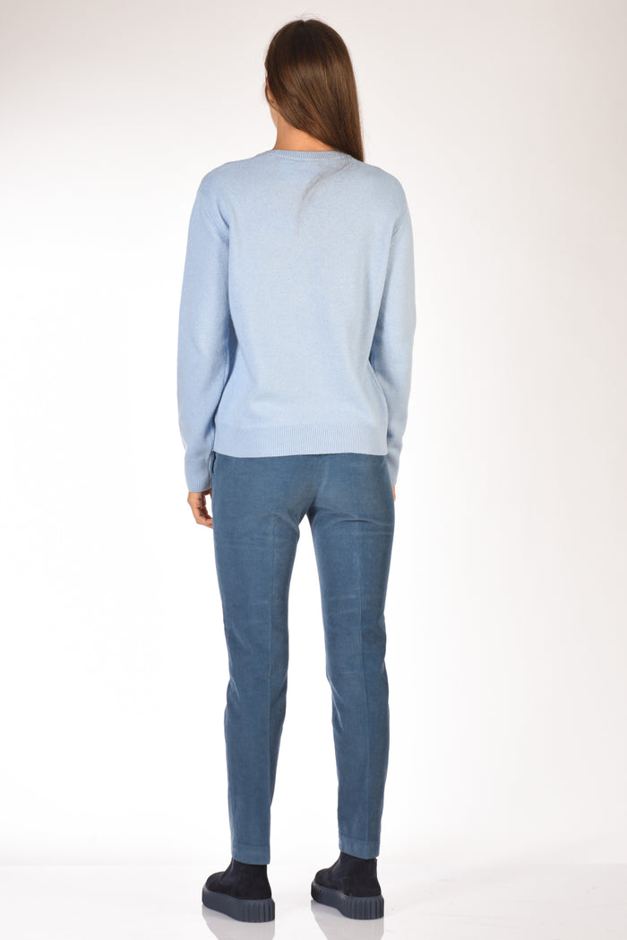 Mc2 Saint Barth Maglia New Queen Azzurro Donna - 5