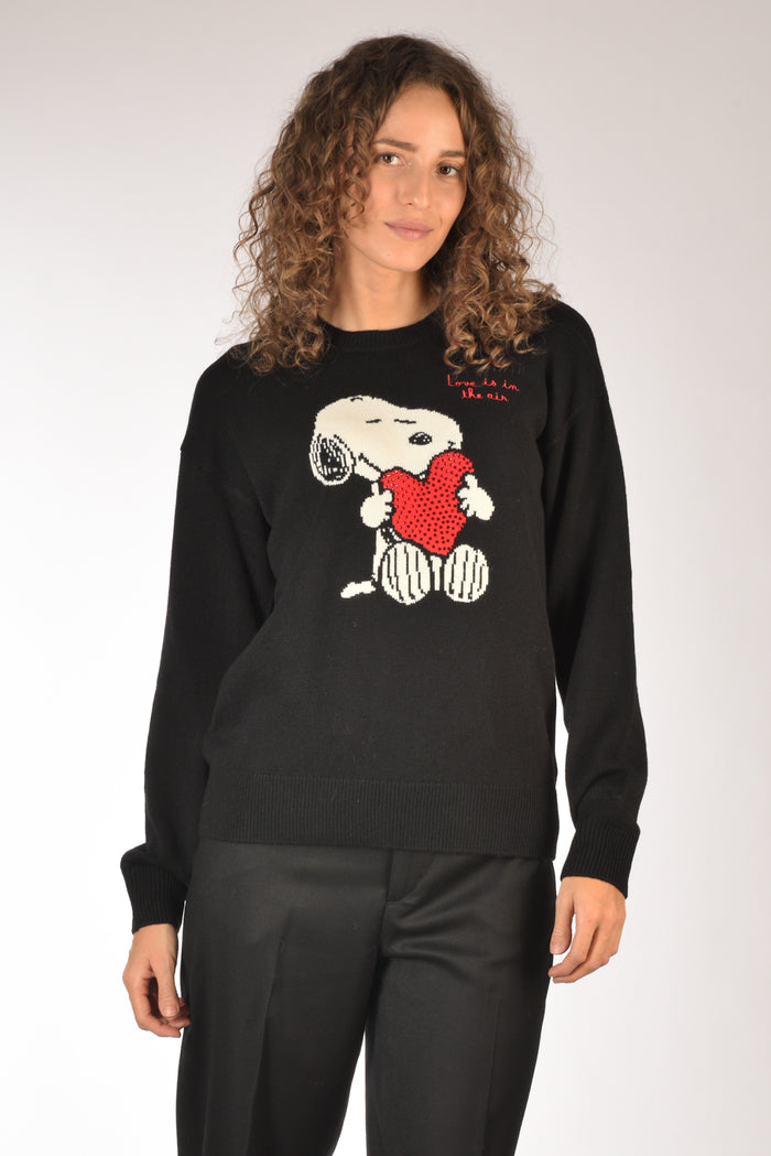 Mc2 Saint Barth Maglia Tessa Nero Donna - 1