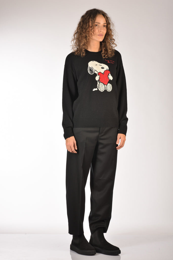 Mc2 Saint Barth Maglia Tessa Nero Donna - 4