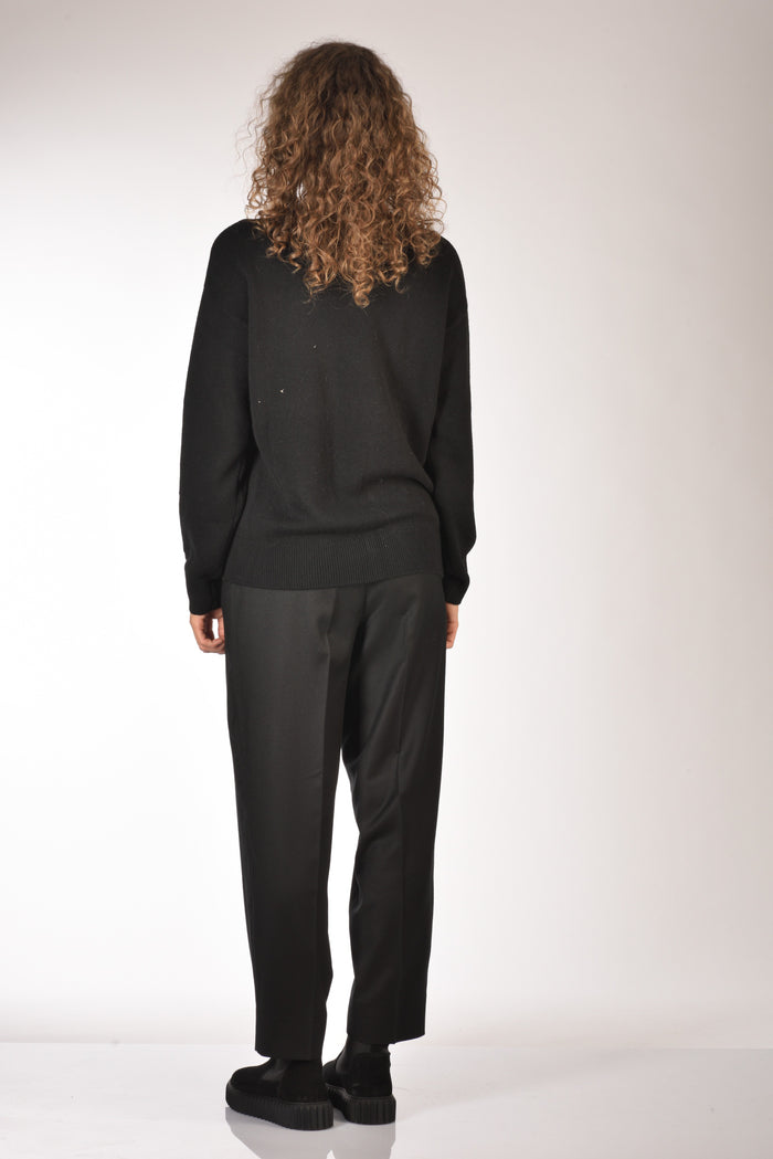 Mc2 Saint Barth Maglia Tessa Nero Donna - 5