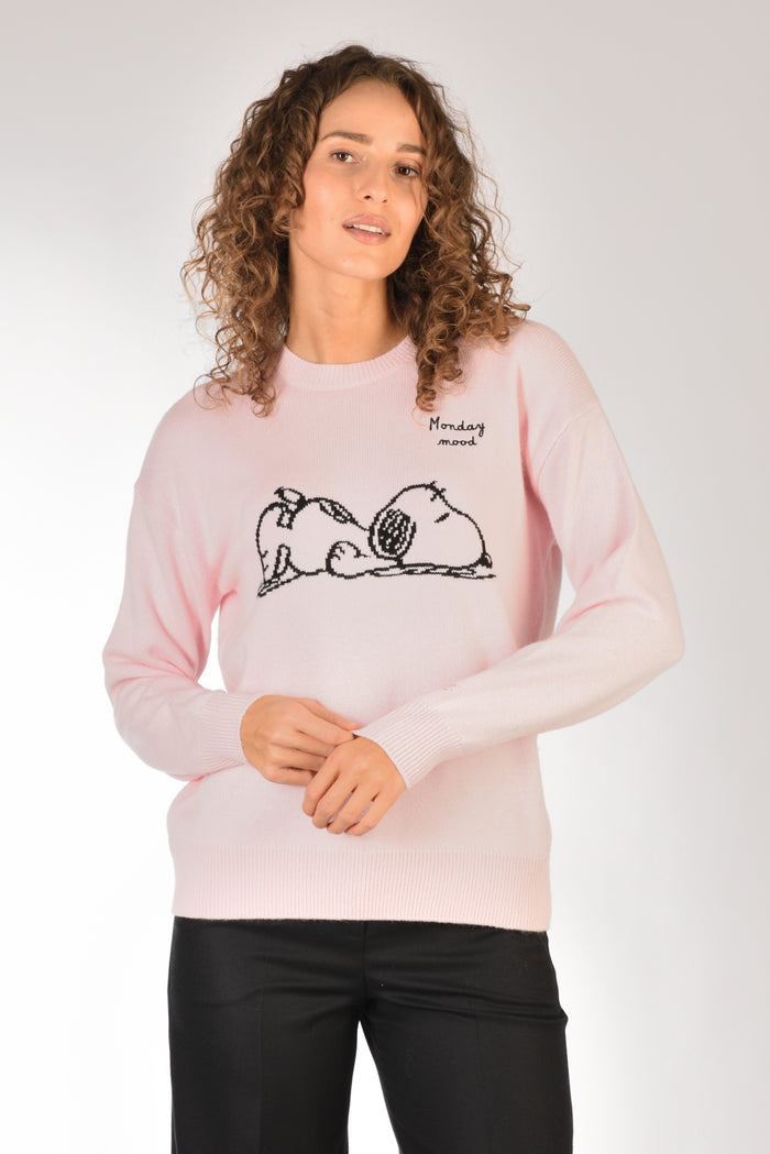 Mc2 Saint Barth Maglia Tessa Rosa Donna - 1