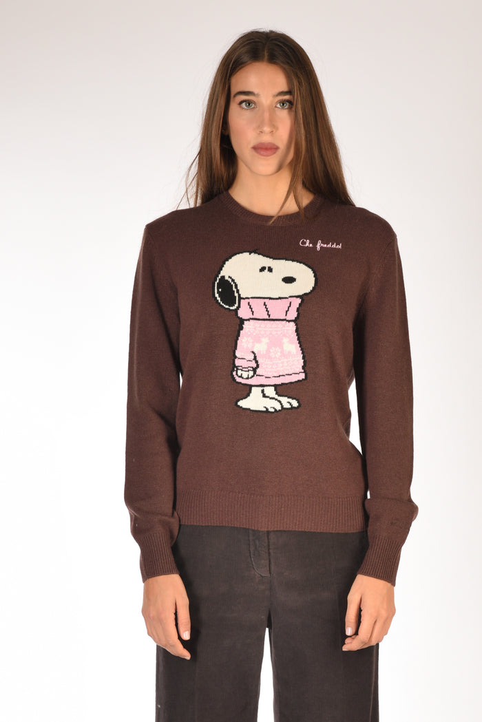 Mc2 Saint Barth Maglia New Queen Marrone Donna - 2