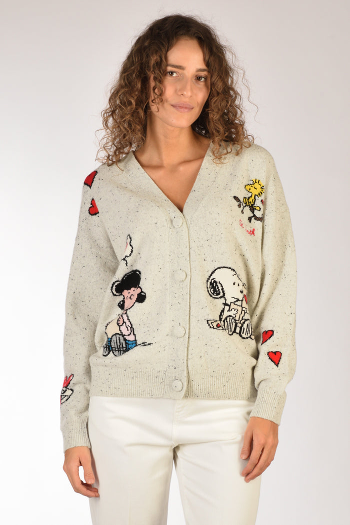 Mc2 Saint Barth Maglia Sasi Grigio Chiarissimo Donna - 1