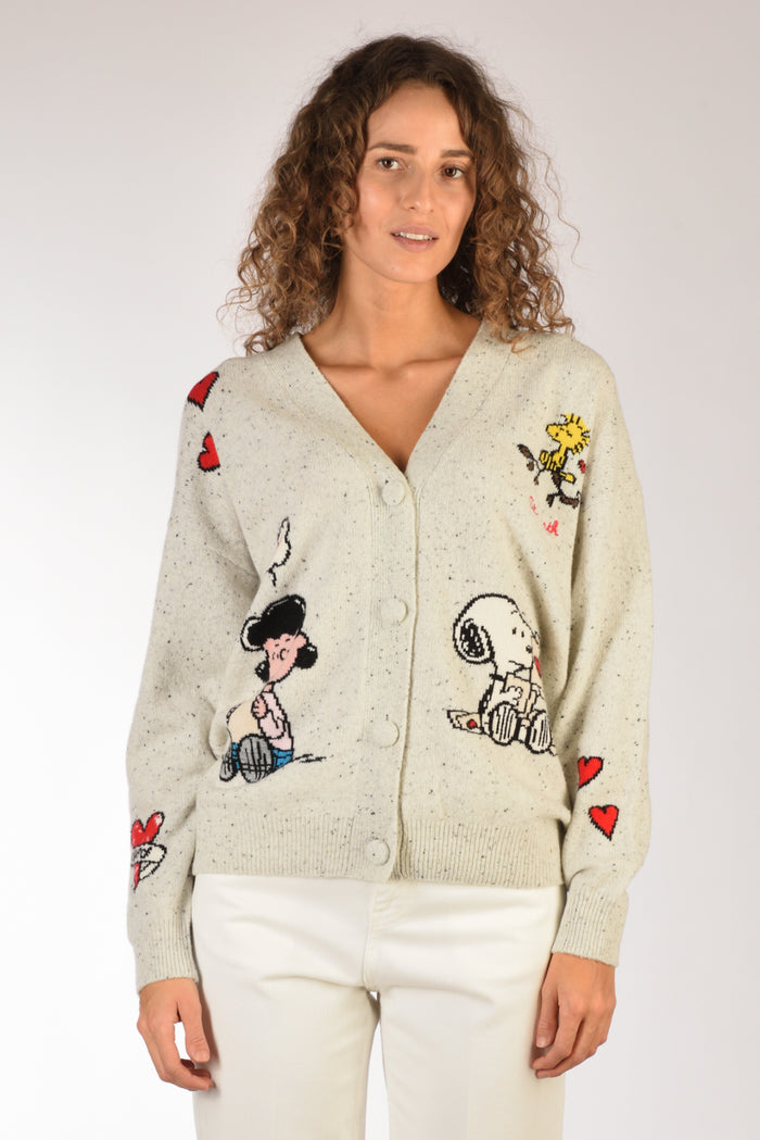 Mc2 Saint Barth Maglia Sasi Grigio Chiarissimo Donna - 2