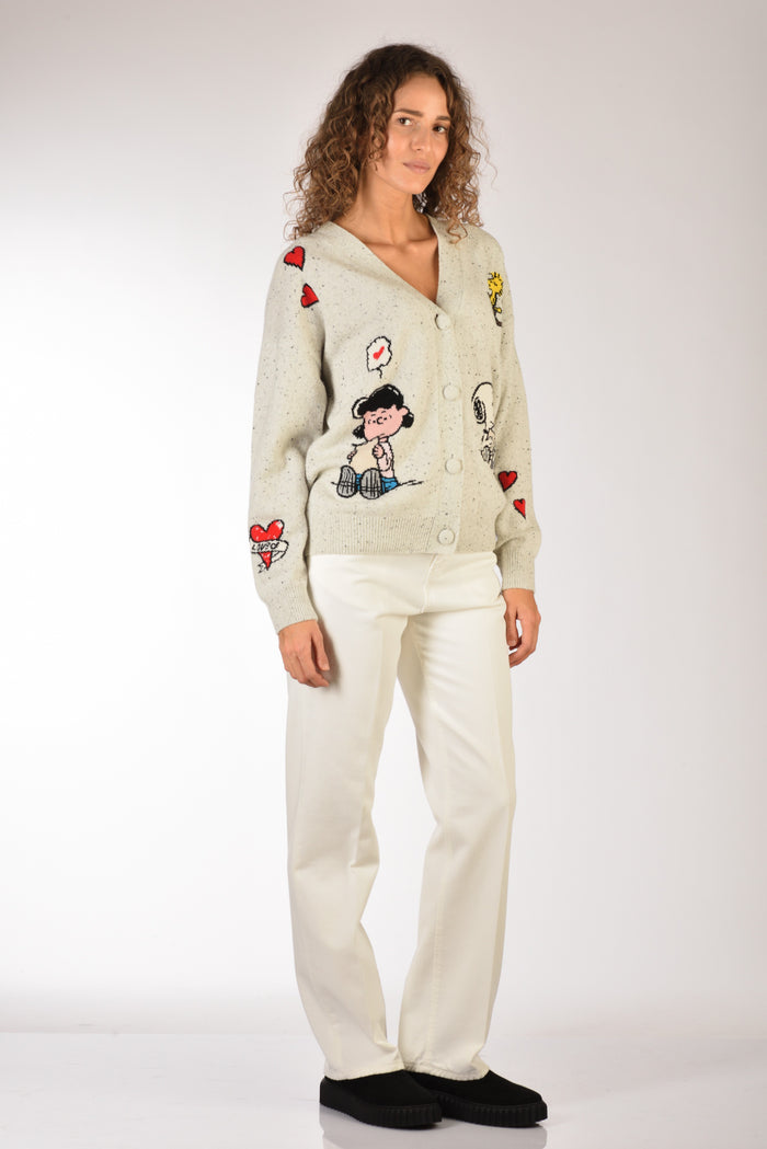 Mc2 Saint Barth Maglia Sasi Grigio Chiarissimo Donna - 4
