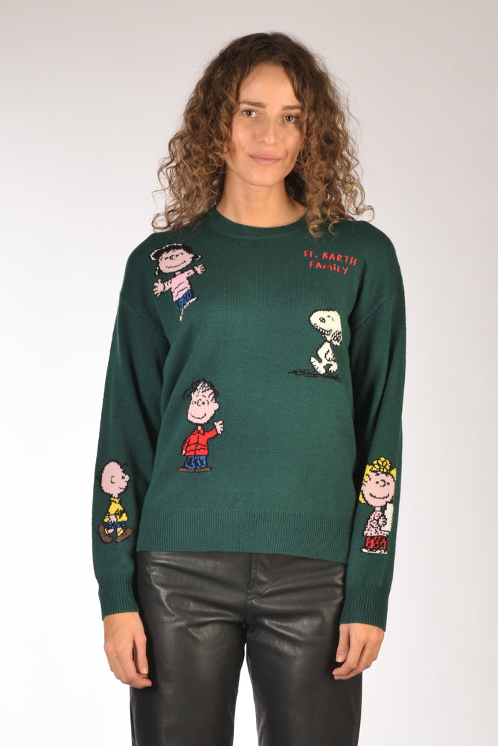 Mc2 Saint Barth Maglia Tessa Verde Donna - 2