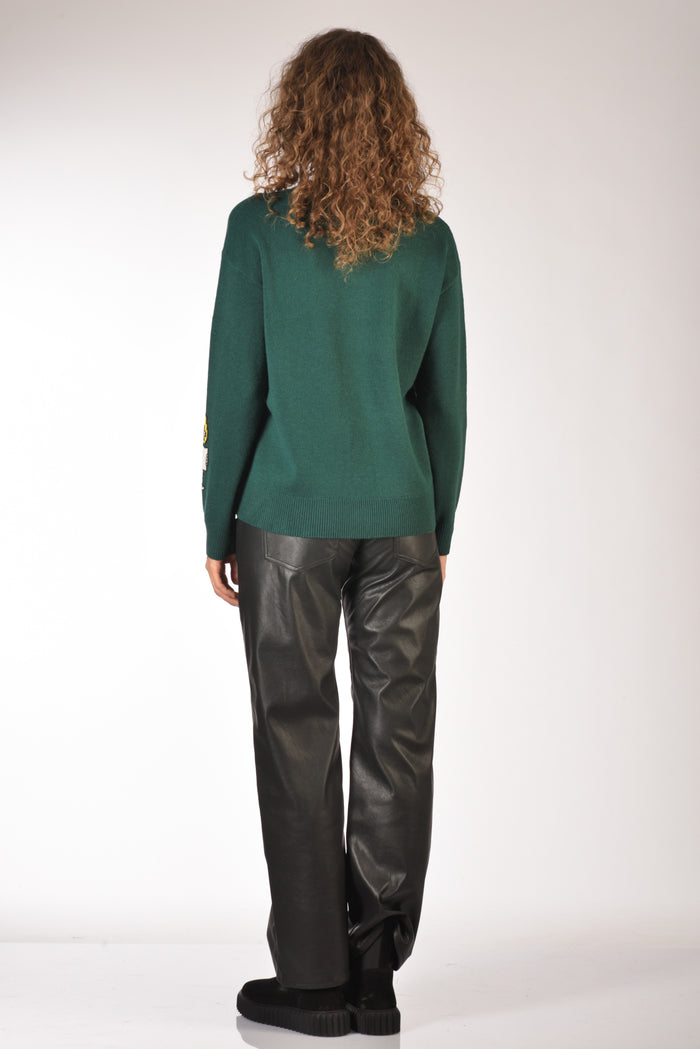 Mc2 Saint Barth Maglia Tessa Verde Donna - 5