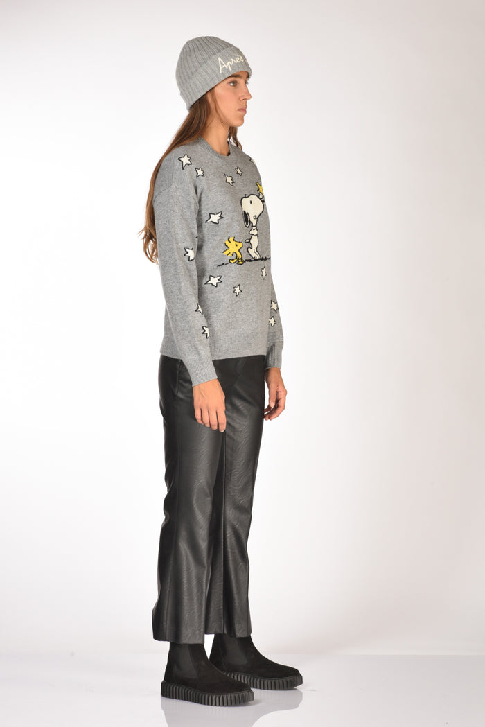Mc2 Saint Barth Maglia Tessa Grigio Donna - 4
