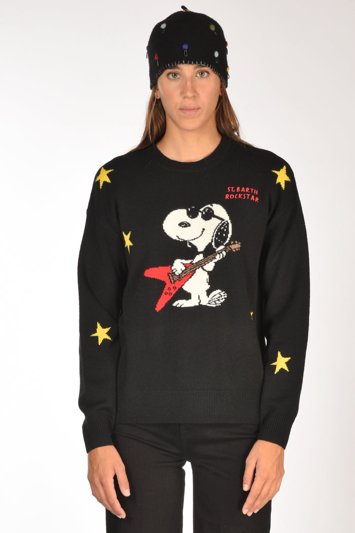 Mc2 Saint Barth Maglia Tessa Nero Donna - 2