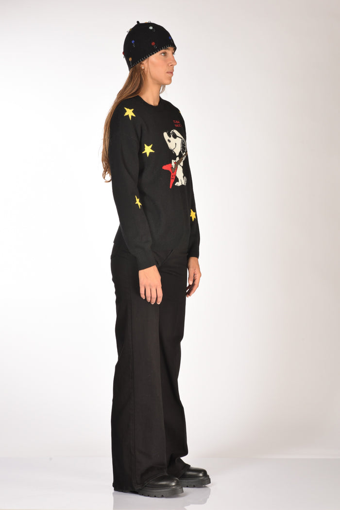 Mc2 Saint Barth Maglia Tessa Nero Donna - 4