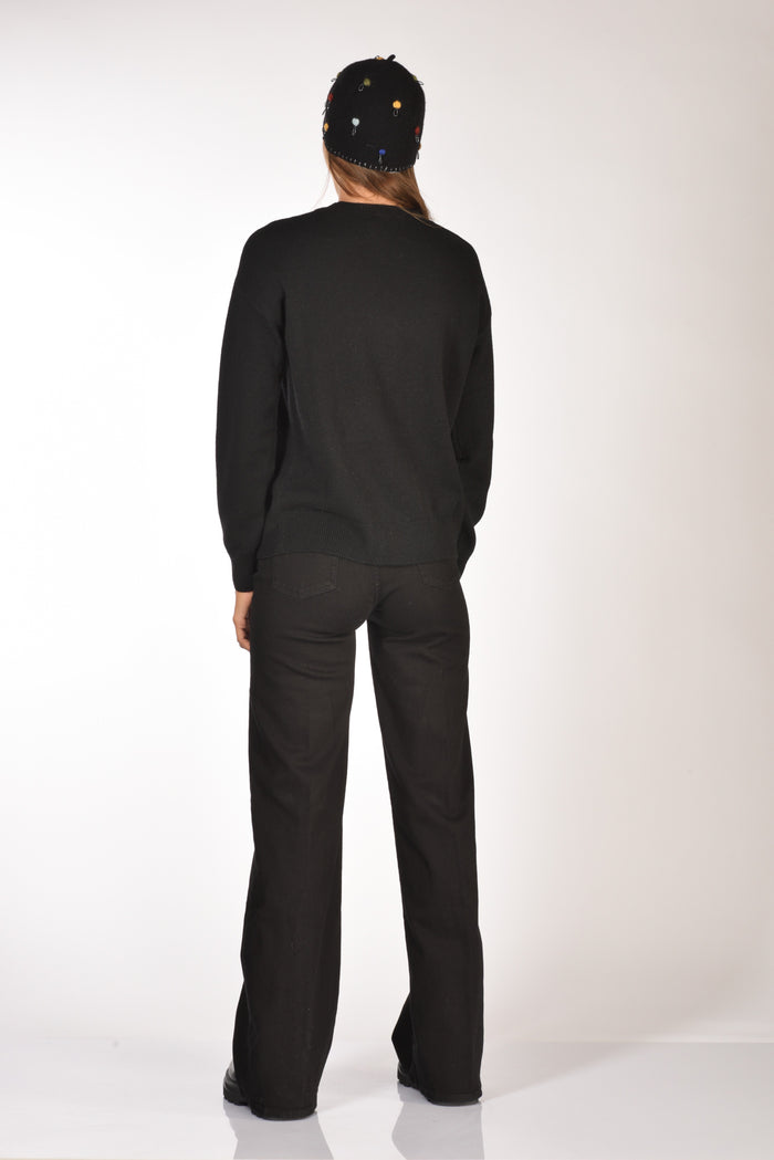 Mc2 Saint Barth Maglia Tessa Nero Donna - 5