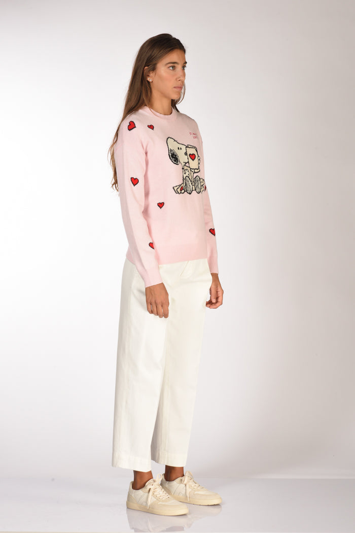 Mc2 Saint Barth Maglia Tessa Rosa Donna - 4