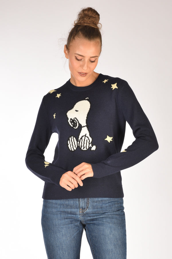 Mc2 Saint Barth Maglia New Queen Blu Donna