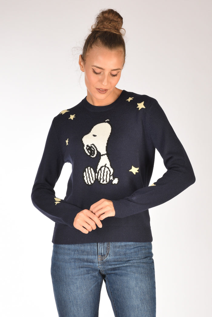 Mc2 Saint Barth Maglia New Queen Blu Donna - 1