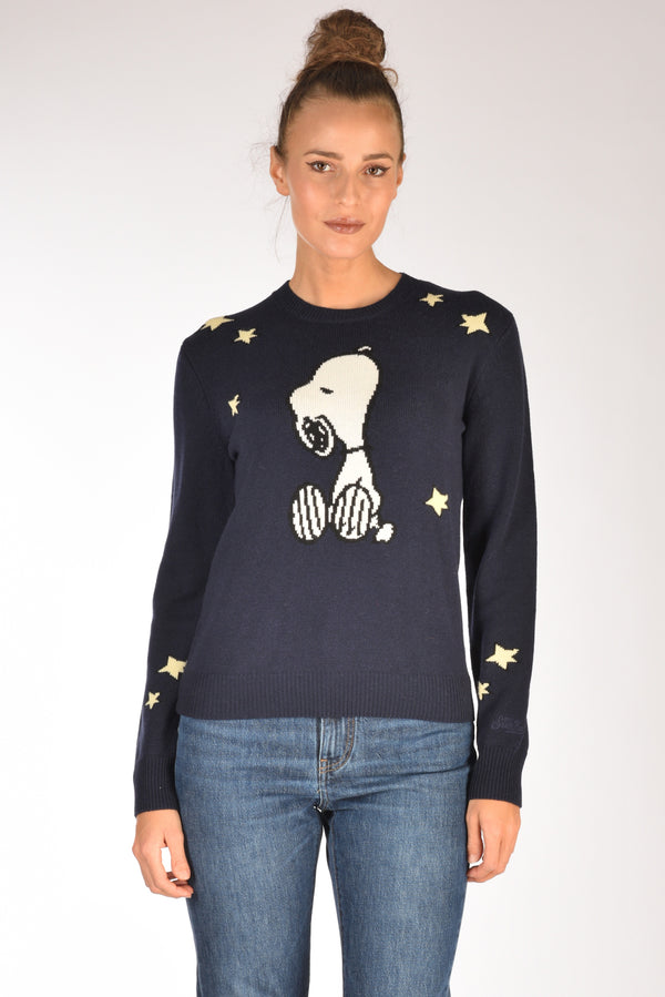 Mc2 Saint Barth Maglia New Queen Blu Donna-2