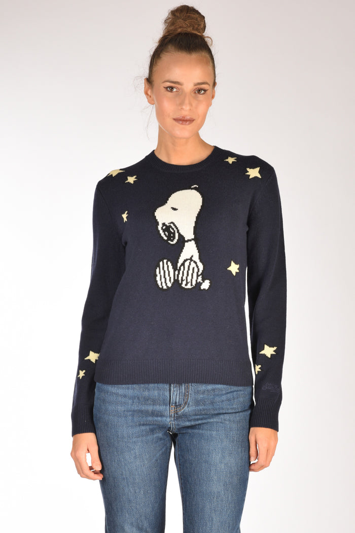 Mc2 Saint Barth Maglia New Queen Blu Donna - 2