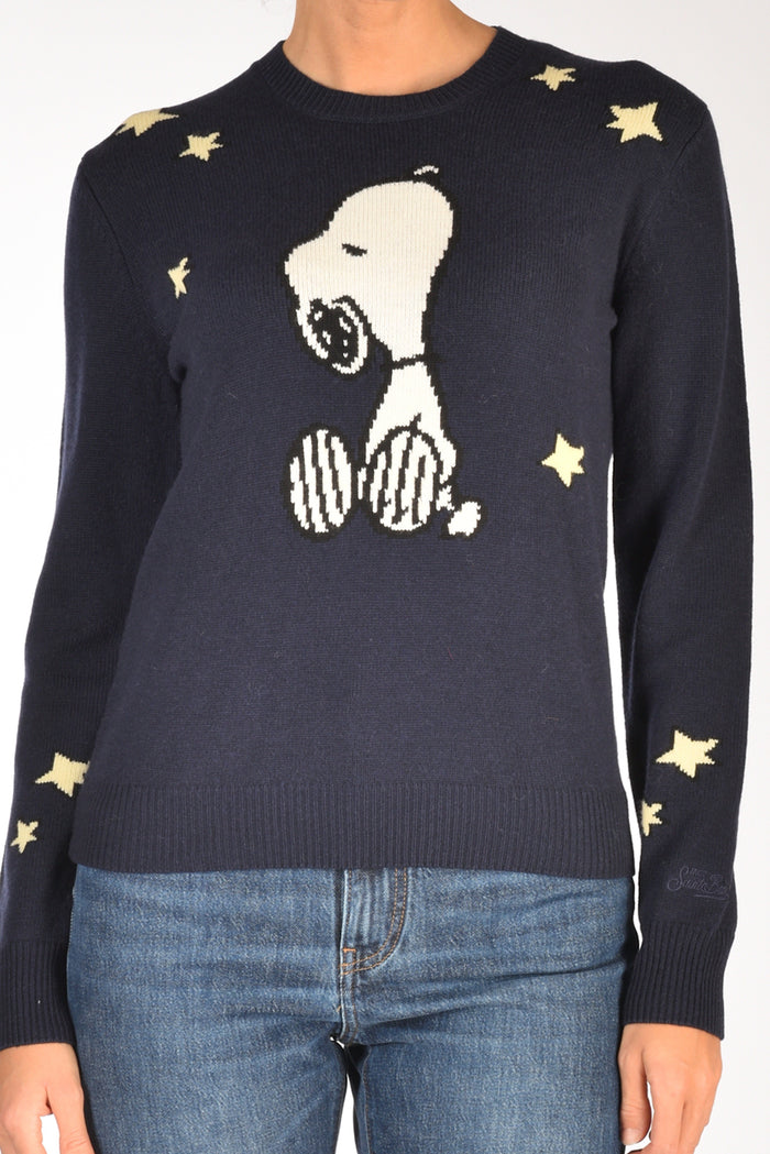 Mc2 Saint Barth Maglia New Queen Blu Donna - 3