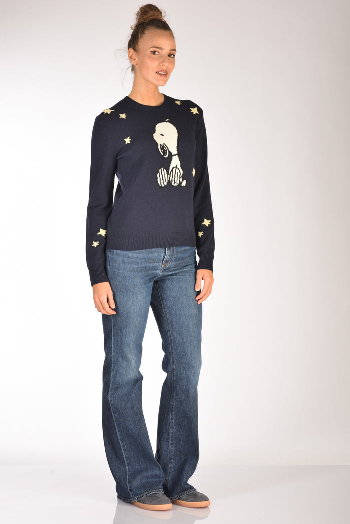 Mc2 Saint Barth Maglia New Queen Blu Donna - 4