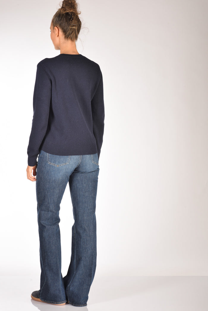 Mc2 Saint Barth Maglia New Queen Blu Donna - 5