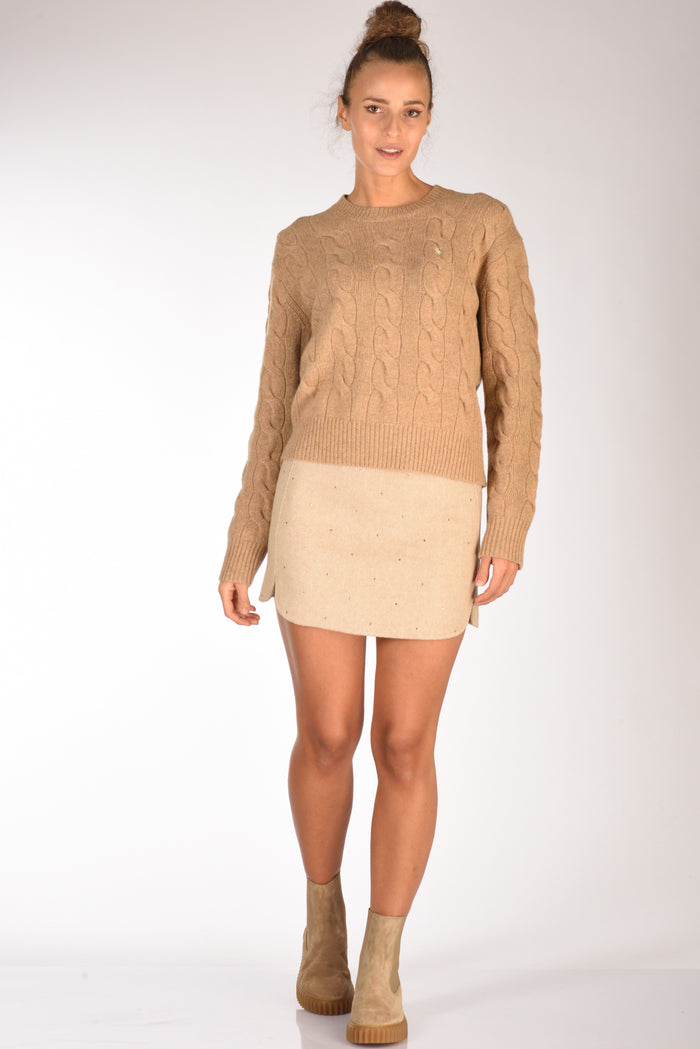 Mc2 Saint Barth Gonna Eira Beige Donna - 1