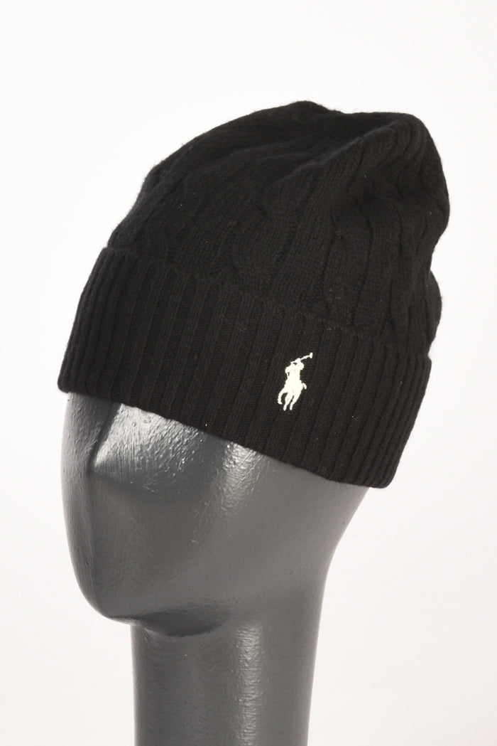 Polo Ralph Lauren Cappello Nero Donna - 1
