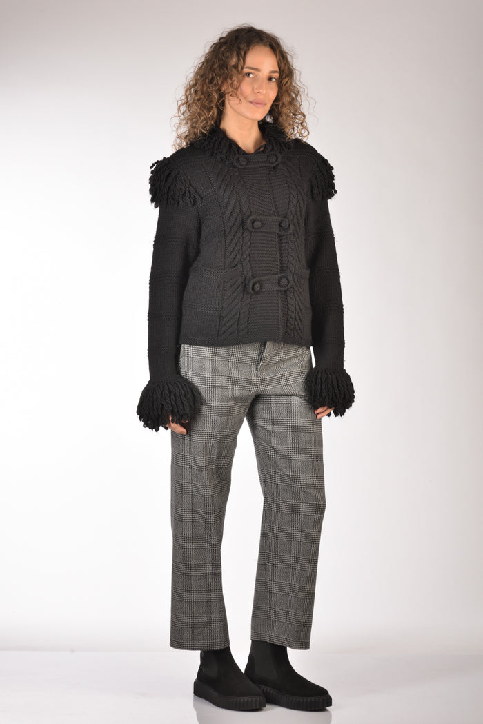 Polo Ralph Lauren Maglia Cardigan Nero Donna - 4