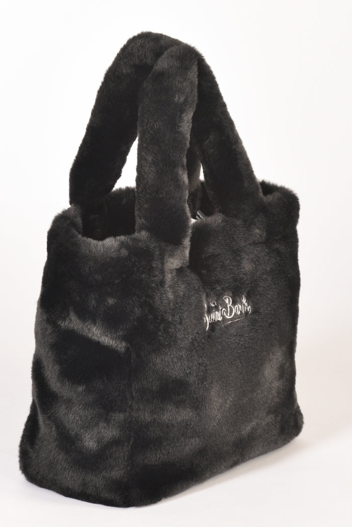 Mc2 Saint Barth Borsa Colette Nero/grigio Donna - 4