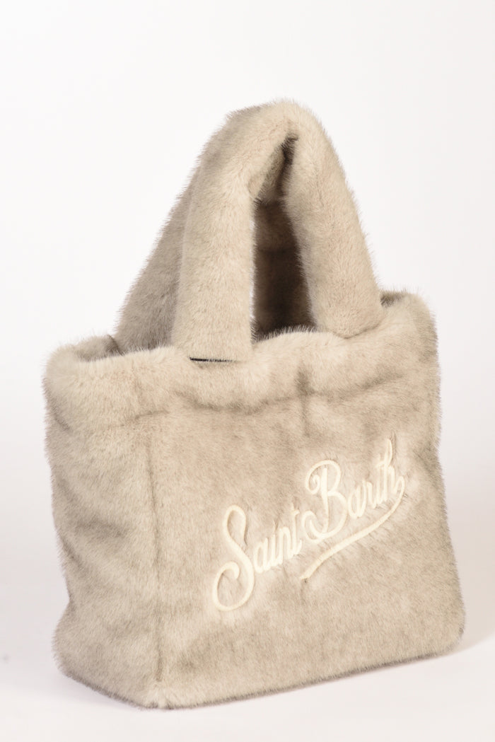 Mc2 Saint Barth Borsa Colette Grigio/bianco Donna - 2