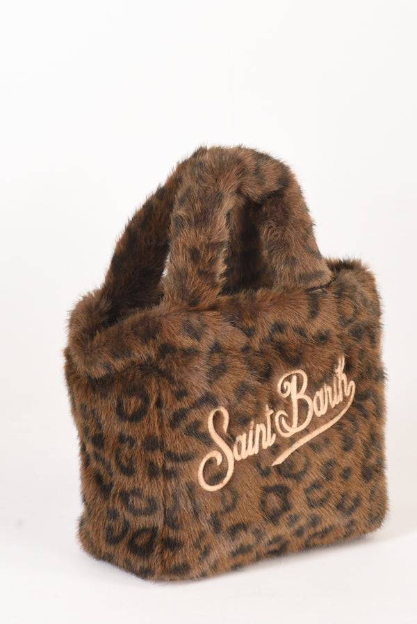Mc2 Saint Barth Borsa Vanity Mini Marrone Donna-2