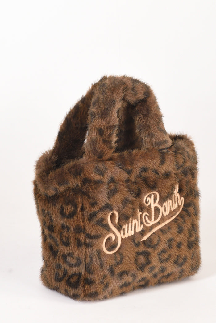 Mc2 Saint Barth Borsa Vanity Mini Marrone Donna - 2